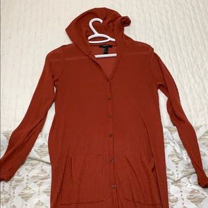 orange fitted t-shirt dress